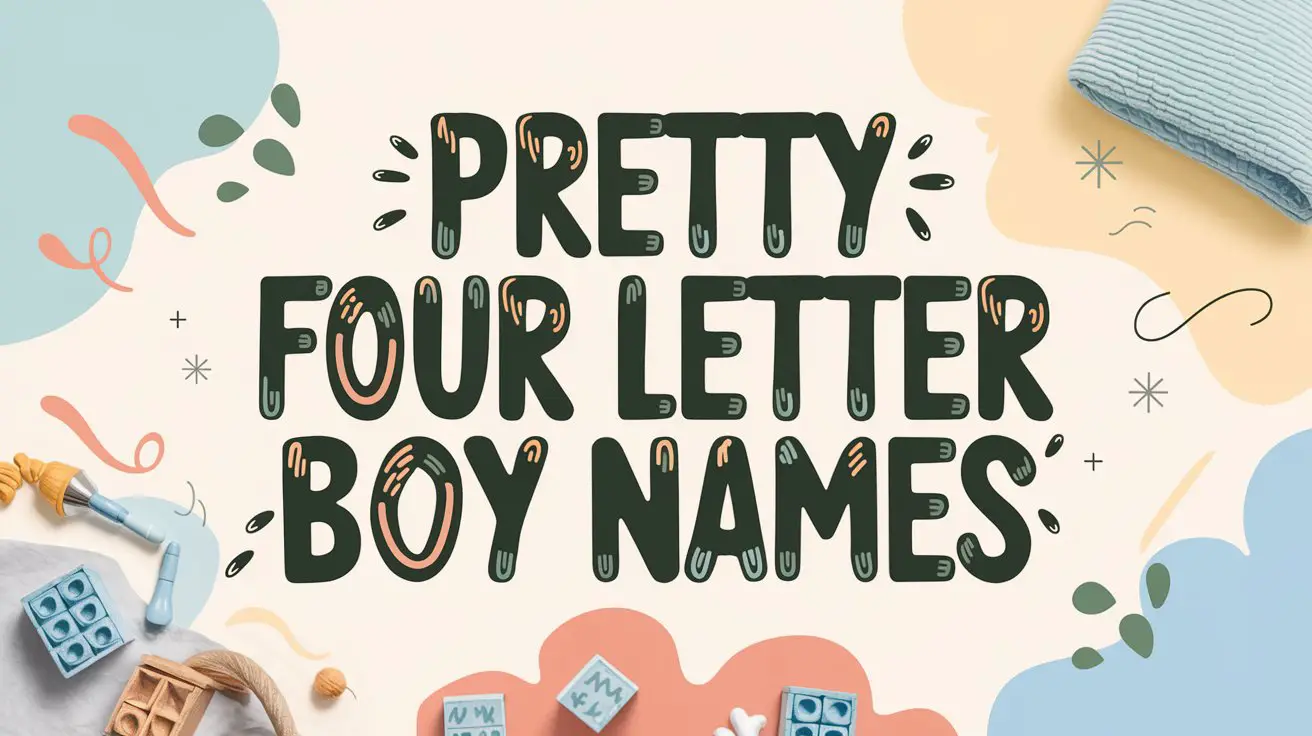 Pretty Four Letter Boy Names