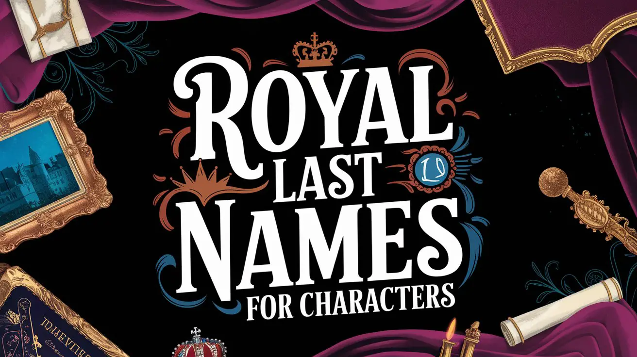 Royal Last Names for Characters