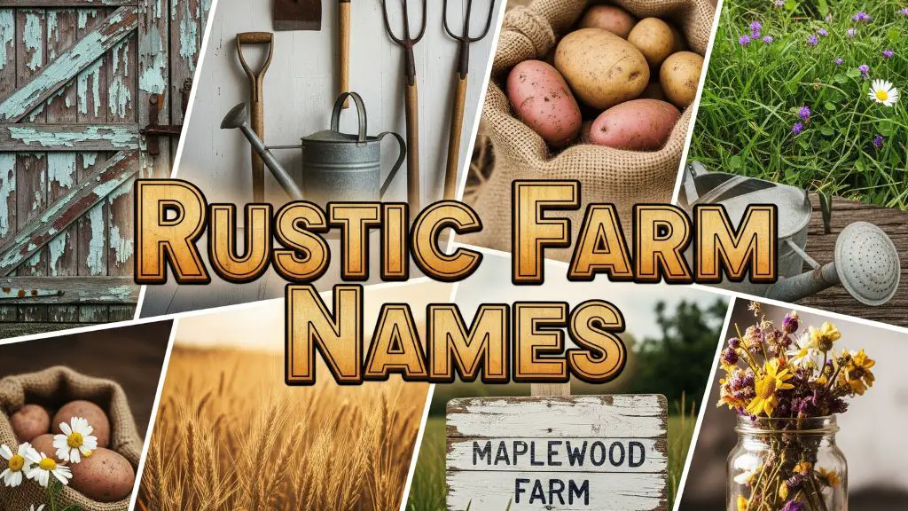 Rustic Farm Names