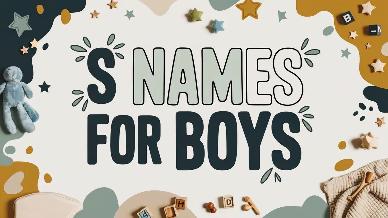 S Names for Boys