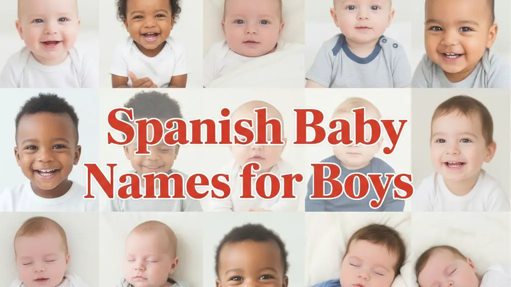 Spanish Baby Names for Boys