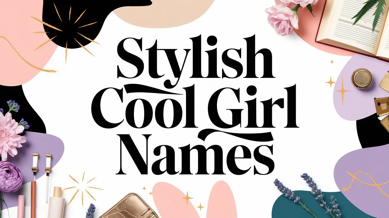 Stylish Cool Girl Names