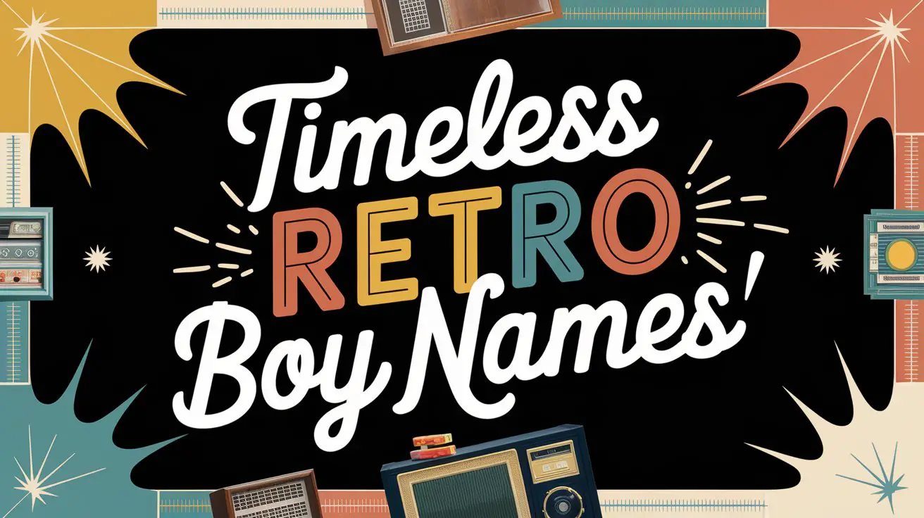 Timeless Retro Boy Names