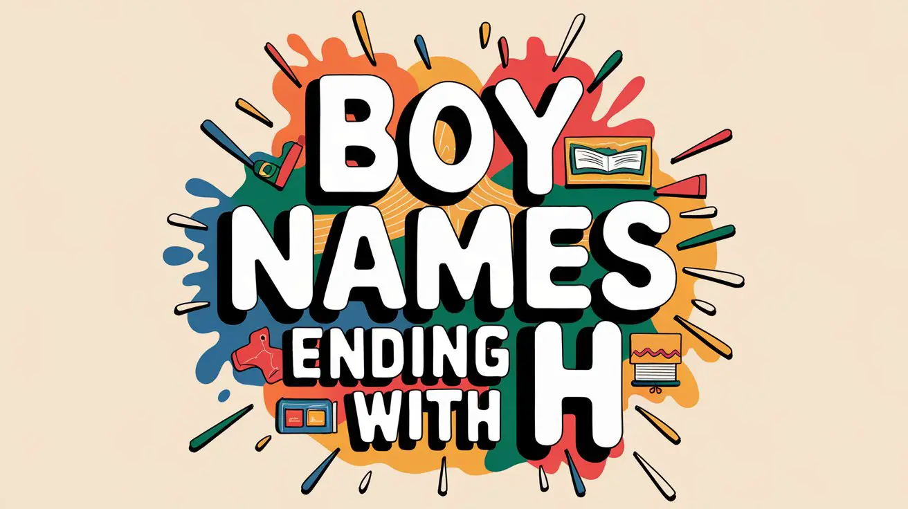 Boy Names Ending with H