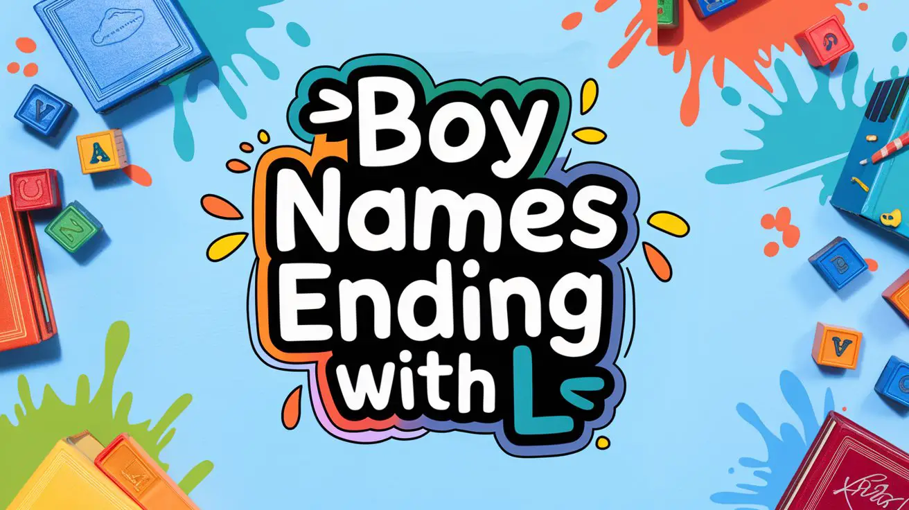 Boy Names Ending with L