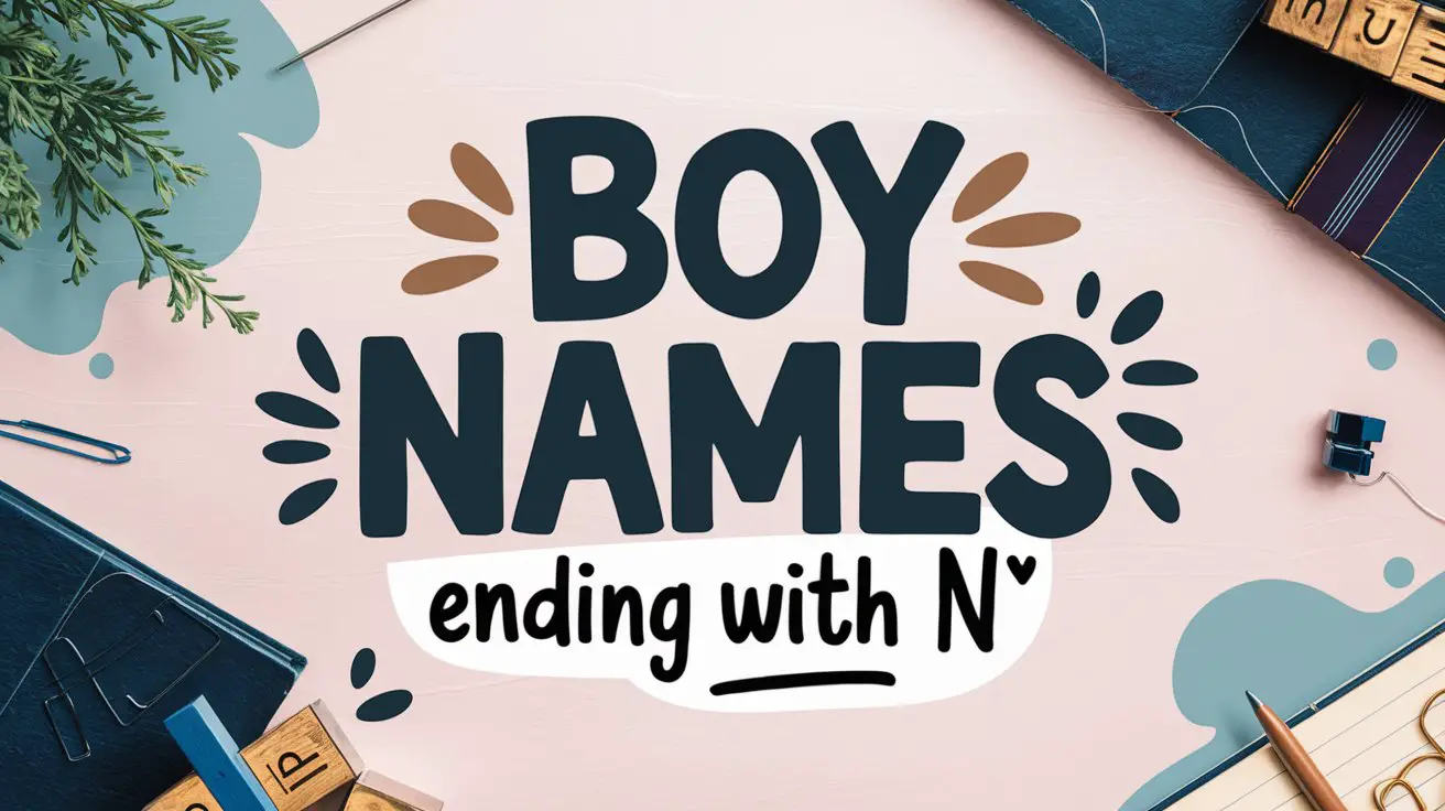 Boy Names Ending with N