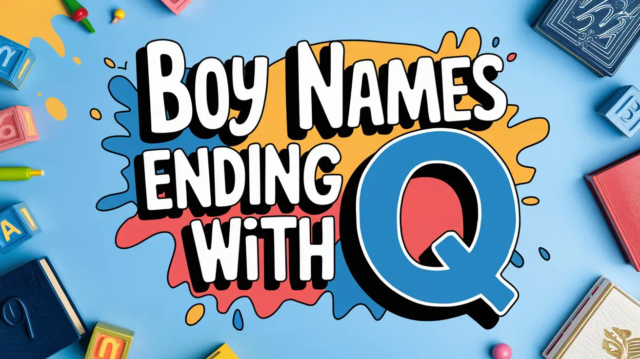 Boy Names Ending with Q