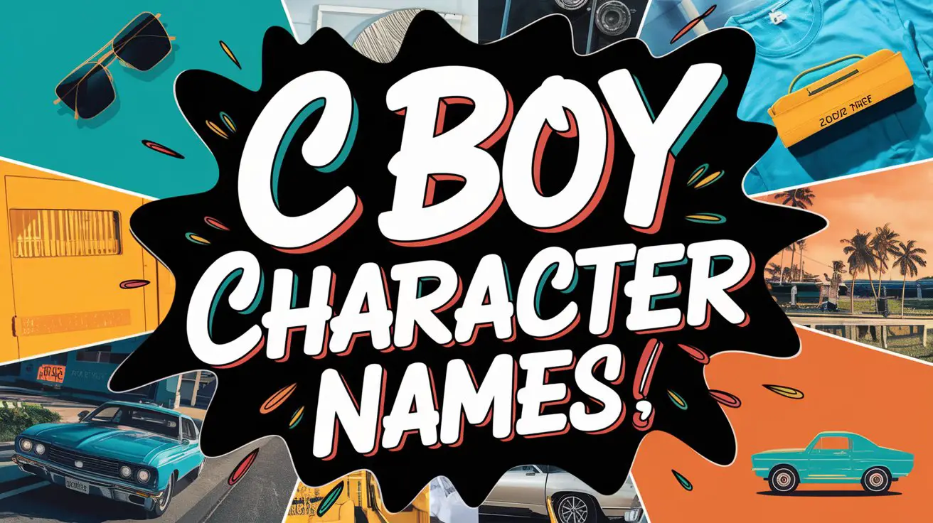 C Boy Character Names