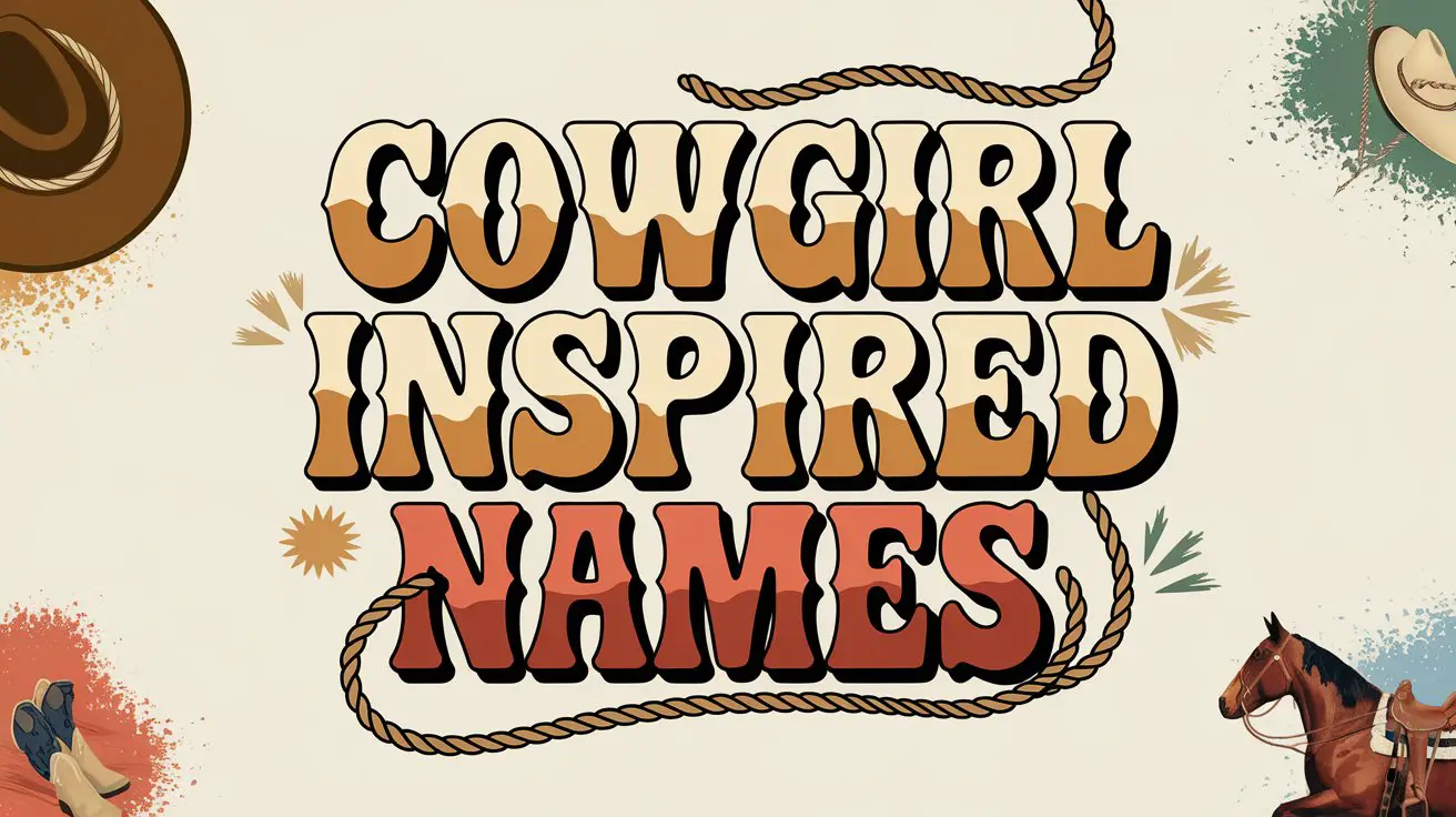 Cowgirl Inspired Names