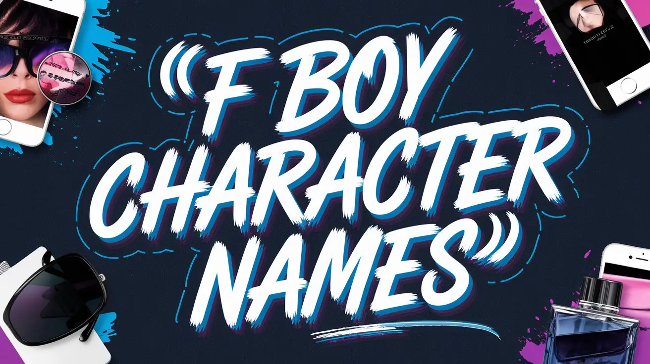 F Boy Character Names