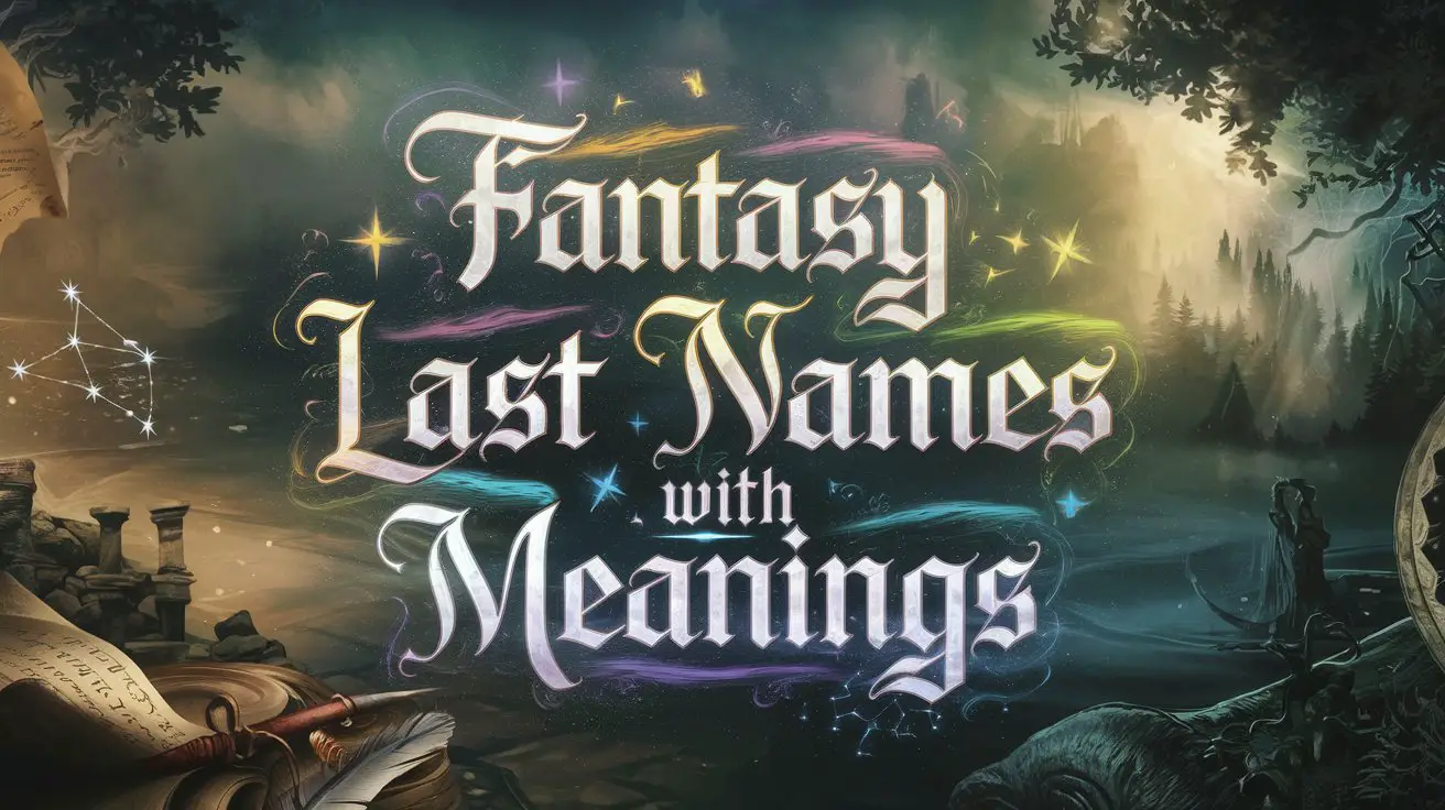 Fantasy Last Names with Meanings
