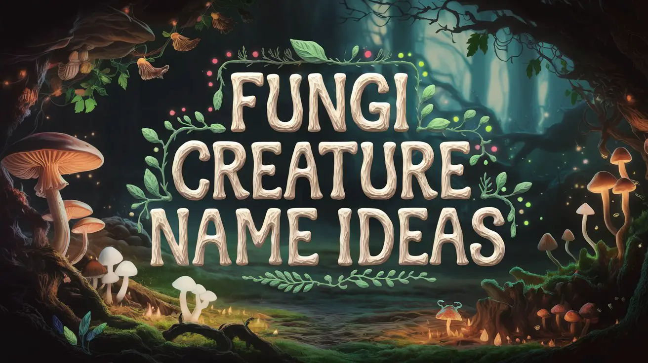 Fungi Creature Name Ideas