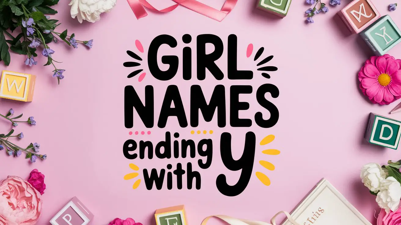 Girl Names Ending with Y