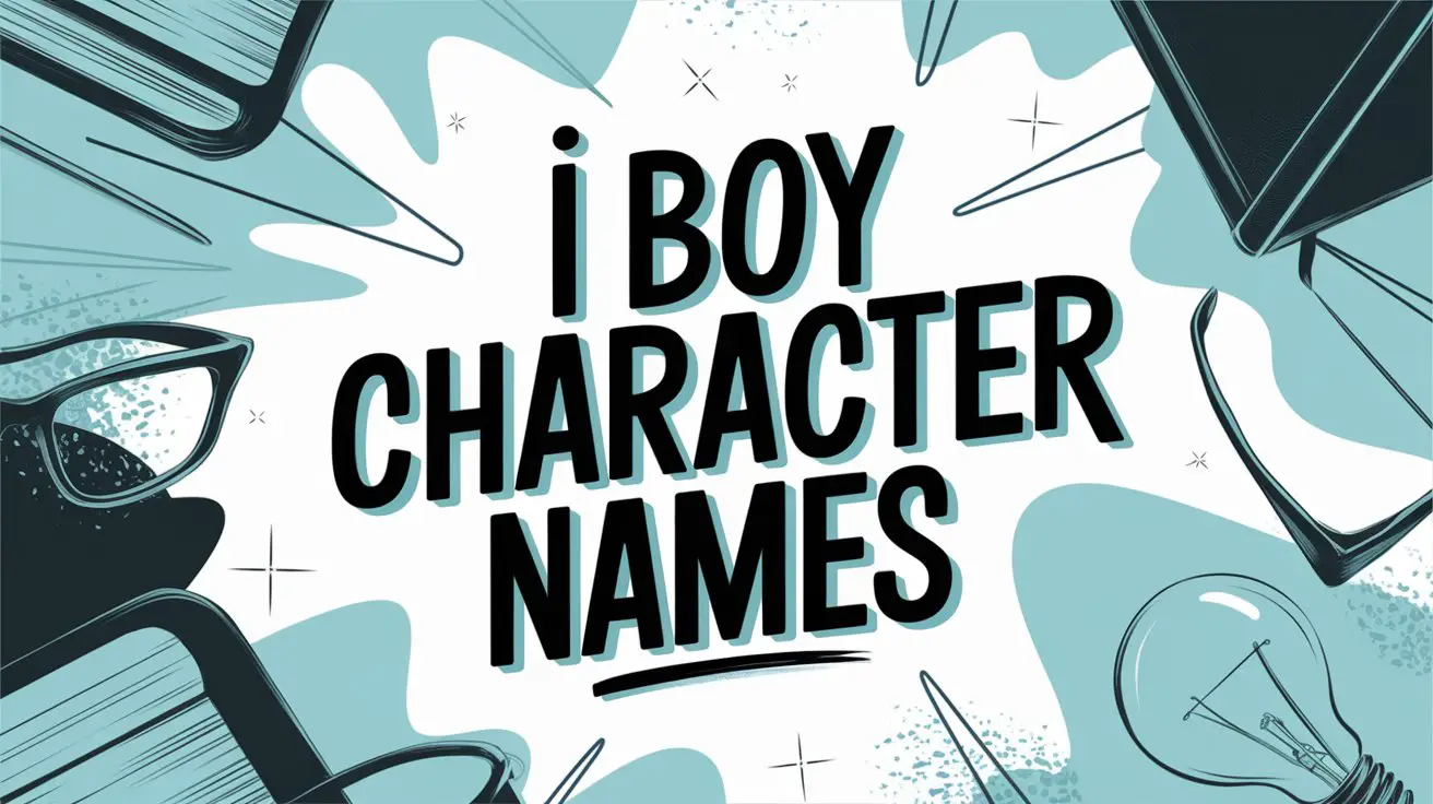 I Boy Character Names