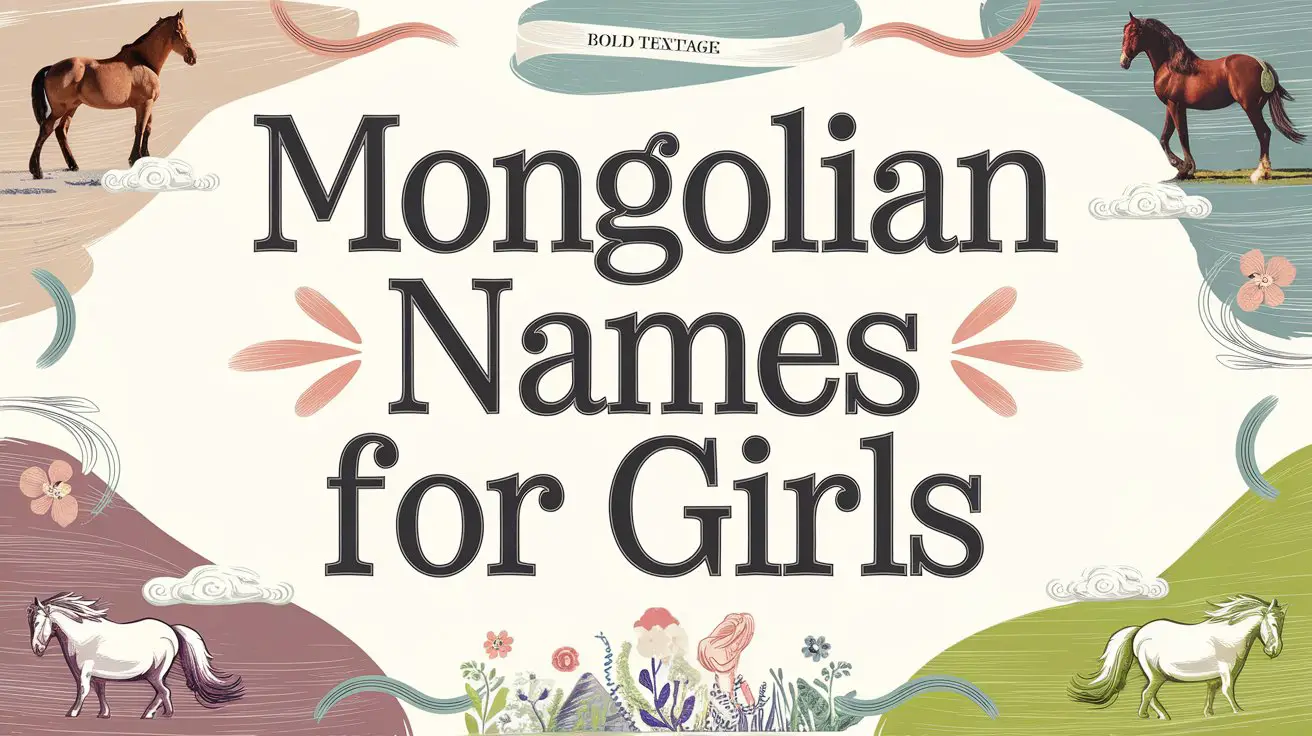 Mongolian Names for Girls