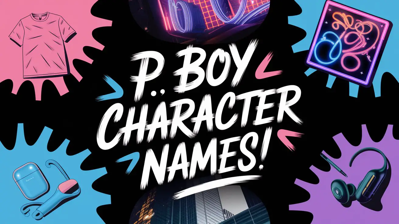 P Boy Character Names