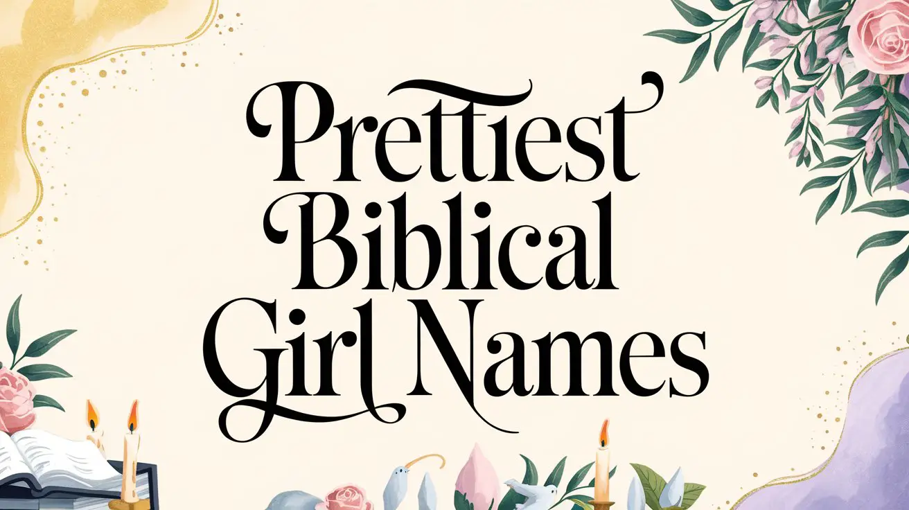 Prettiest Biblical Girl Names