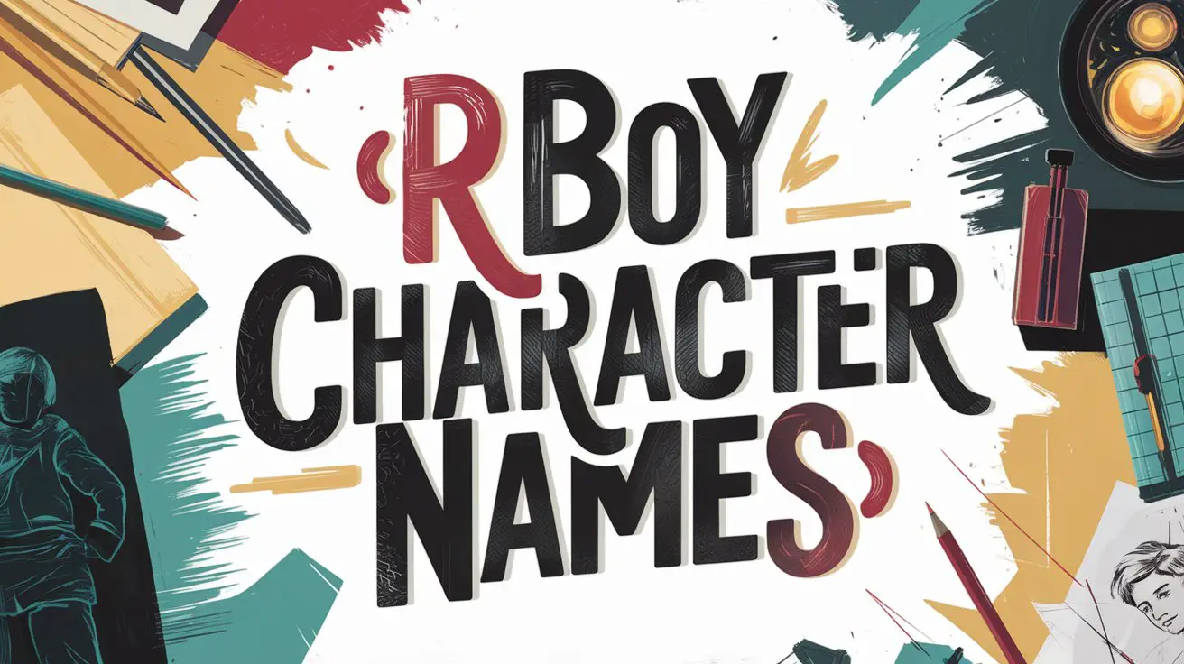 R Boy Character Names