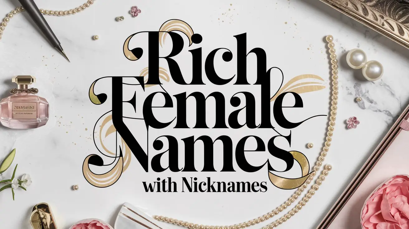Rich Female Names With Nicknames