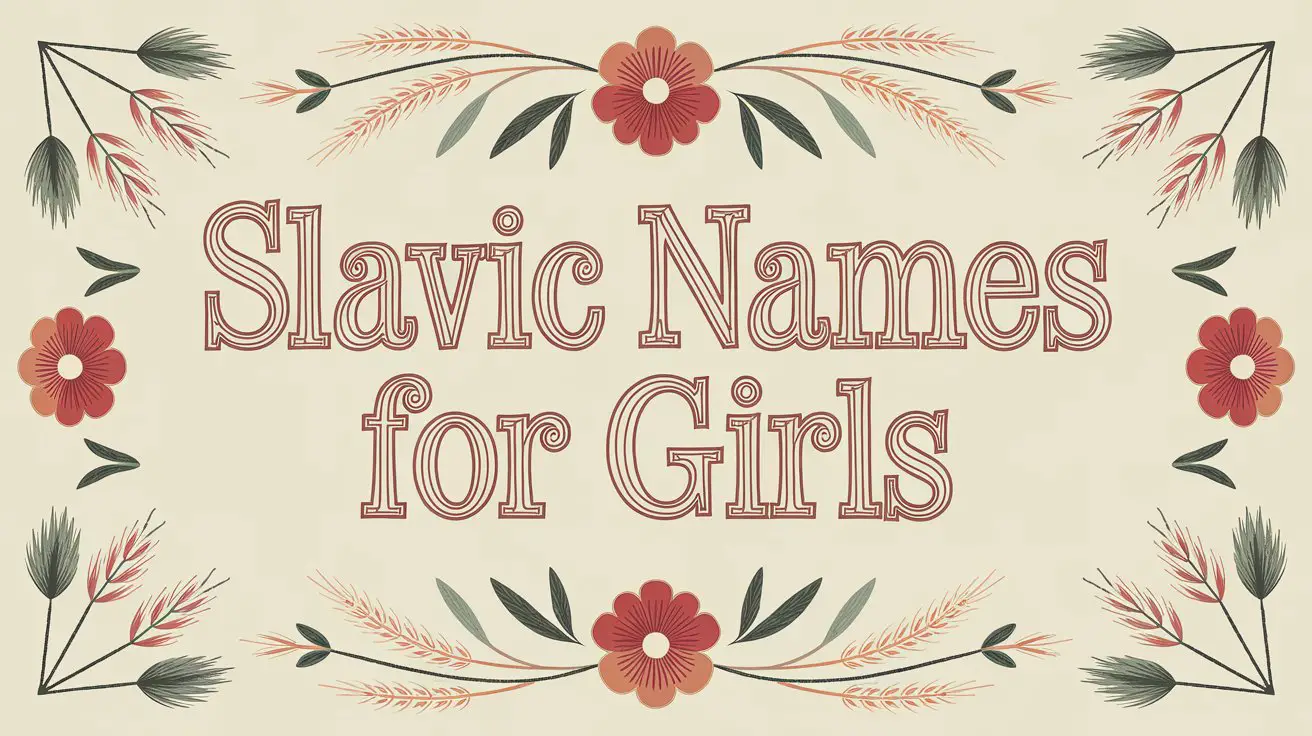 Slavic Names for Girls