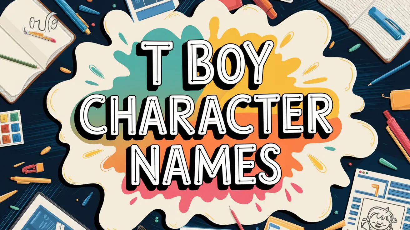T Boy Character Names