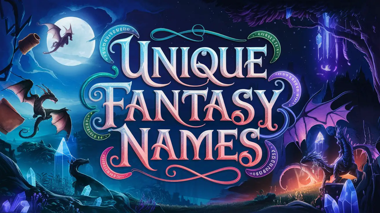 Unique Fantasy Names