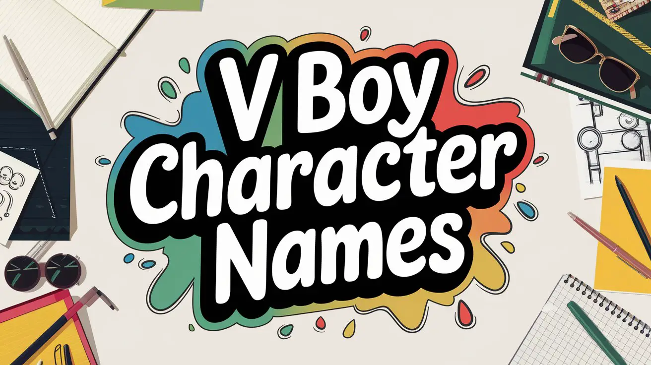 V Boy Character Names