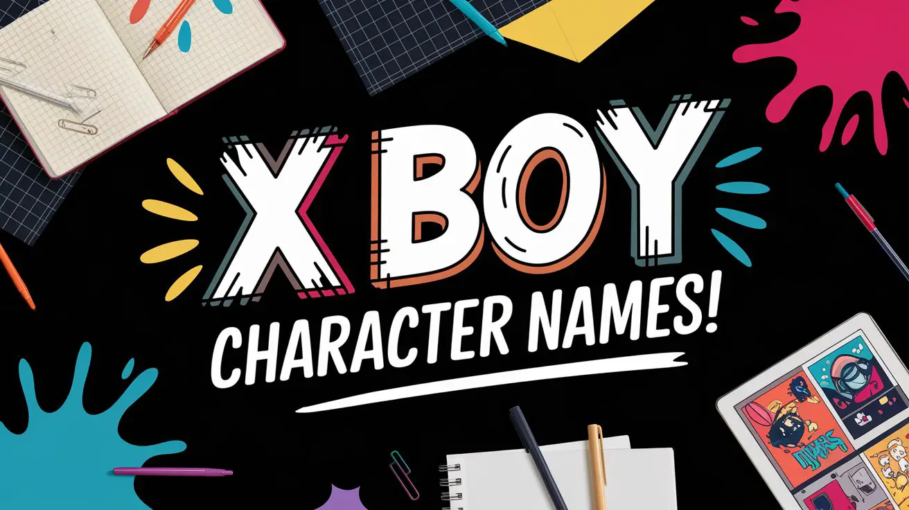 X Boy Character Names