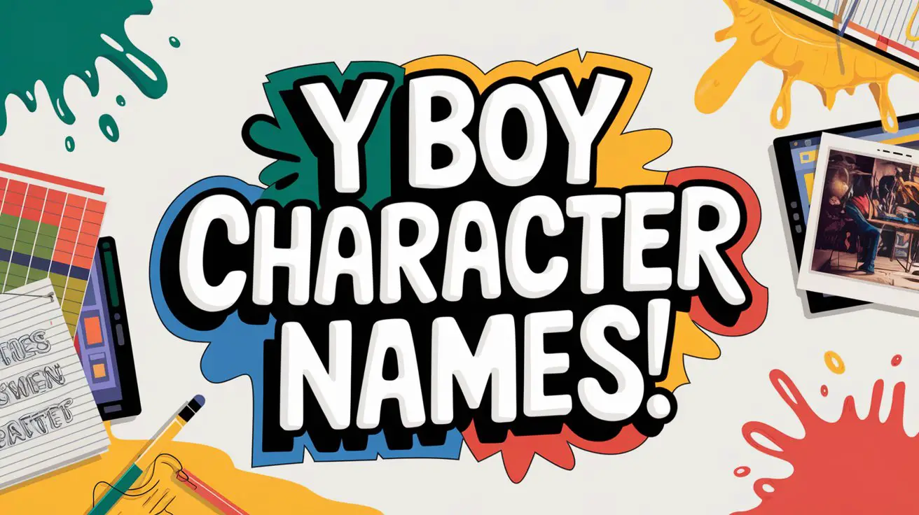 Y Boy Character Names