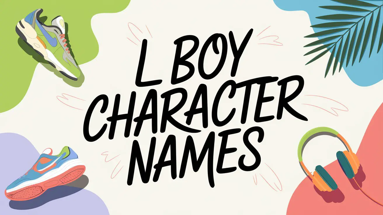 ‘L’ Boy Character Names