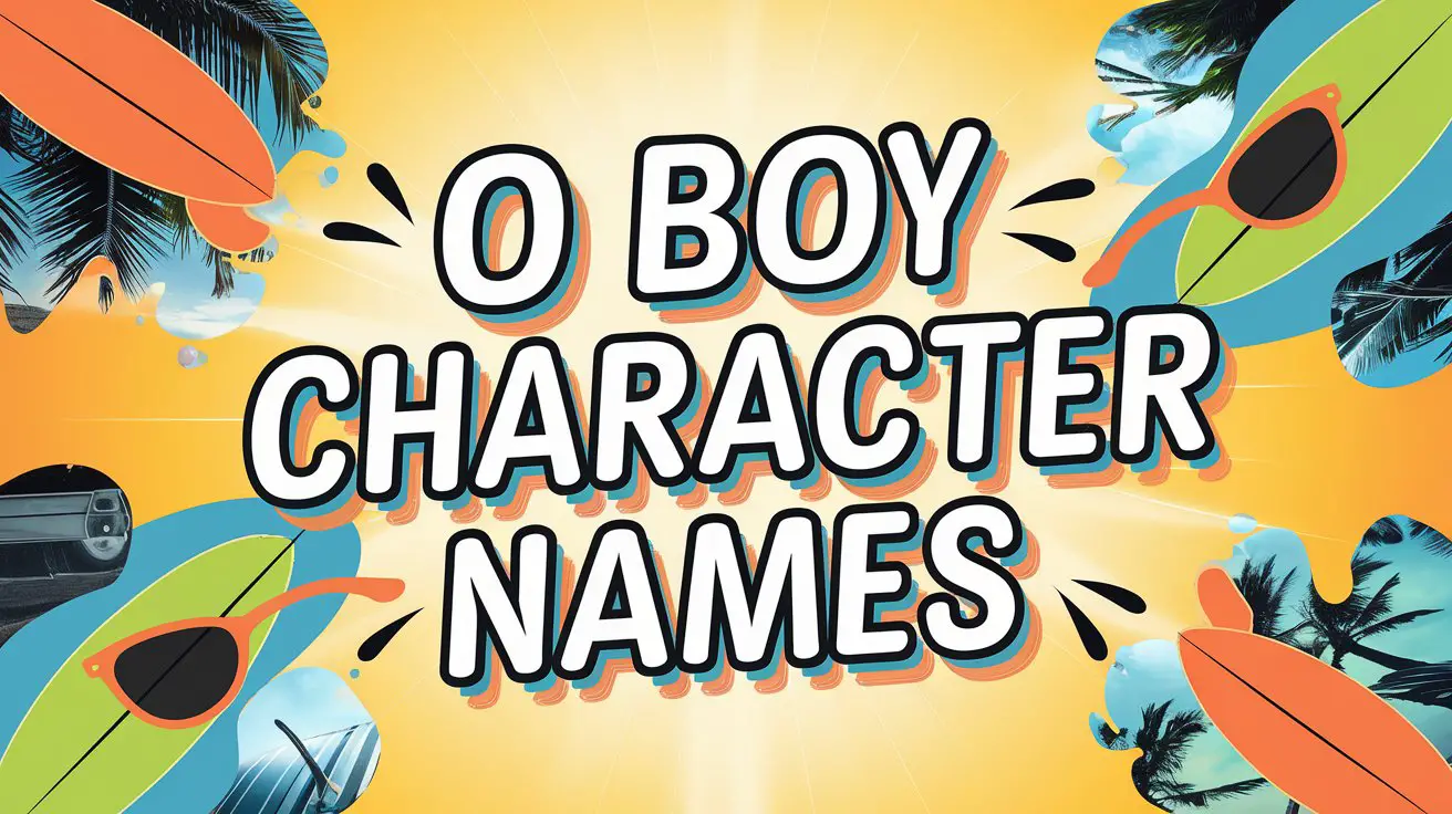 ‘O’ Boy Character Names