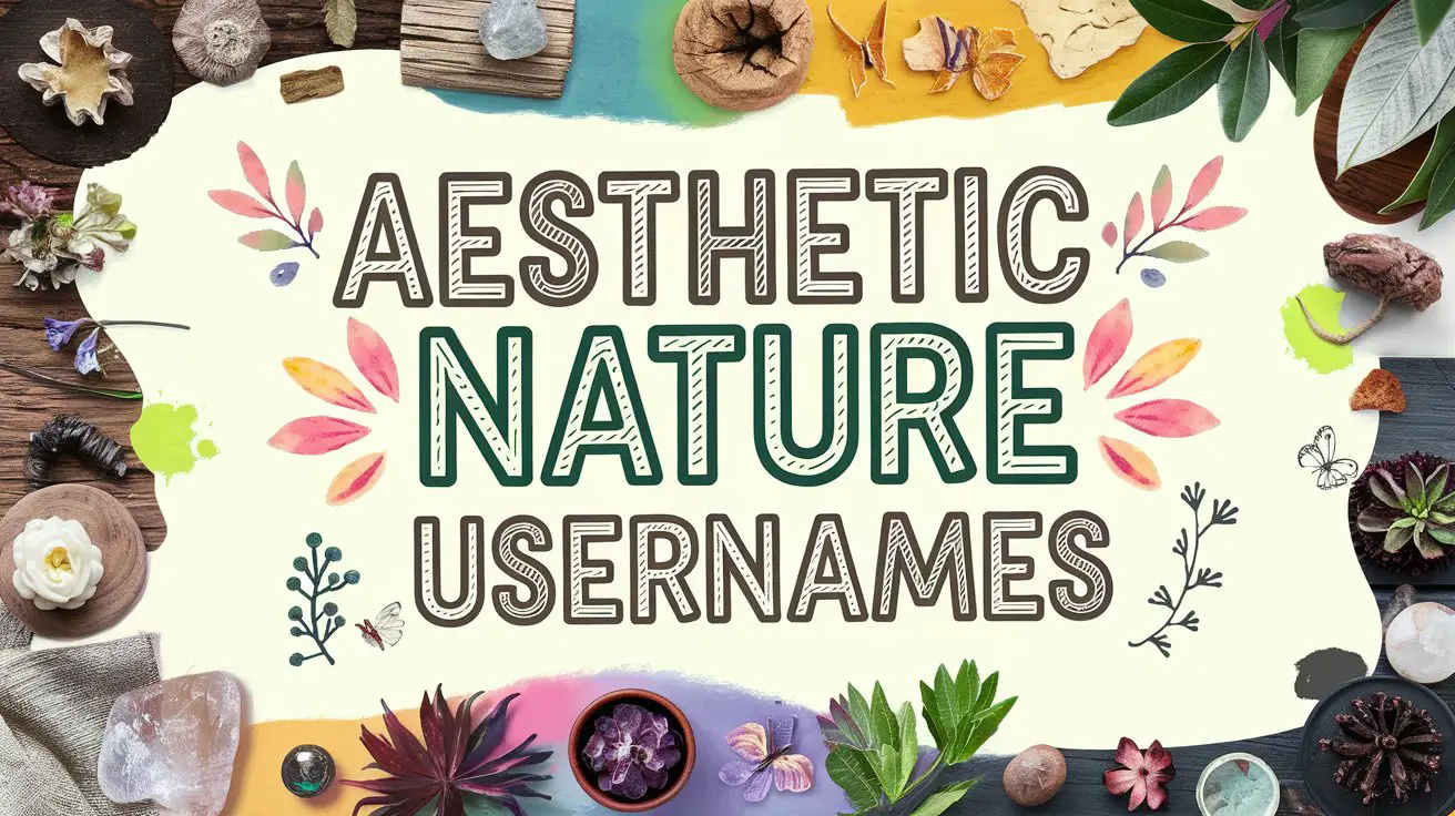 Aesthetic Nature Usernames