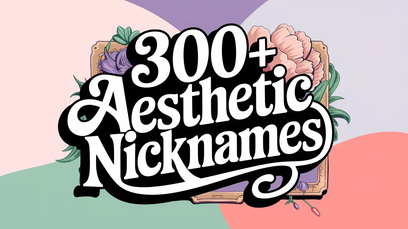 Aesthetic Nicknames