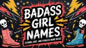 300+ Badass Girl Names (Strong, Edgy, and Fearless Name Ideas)