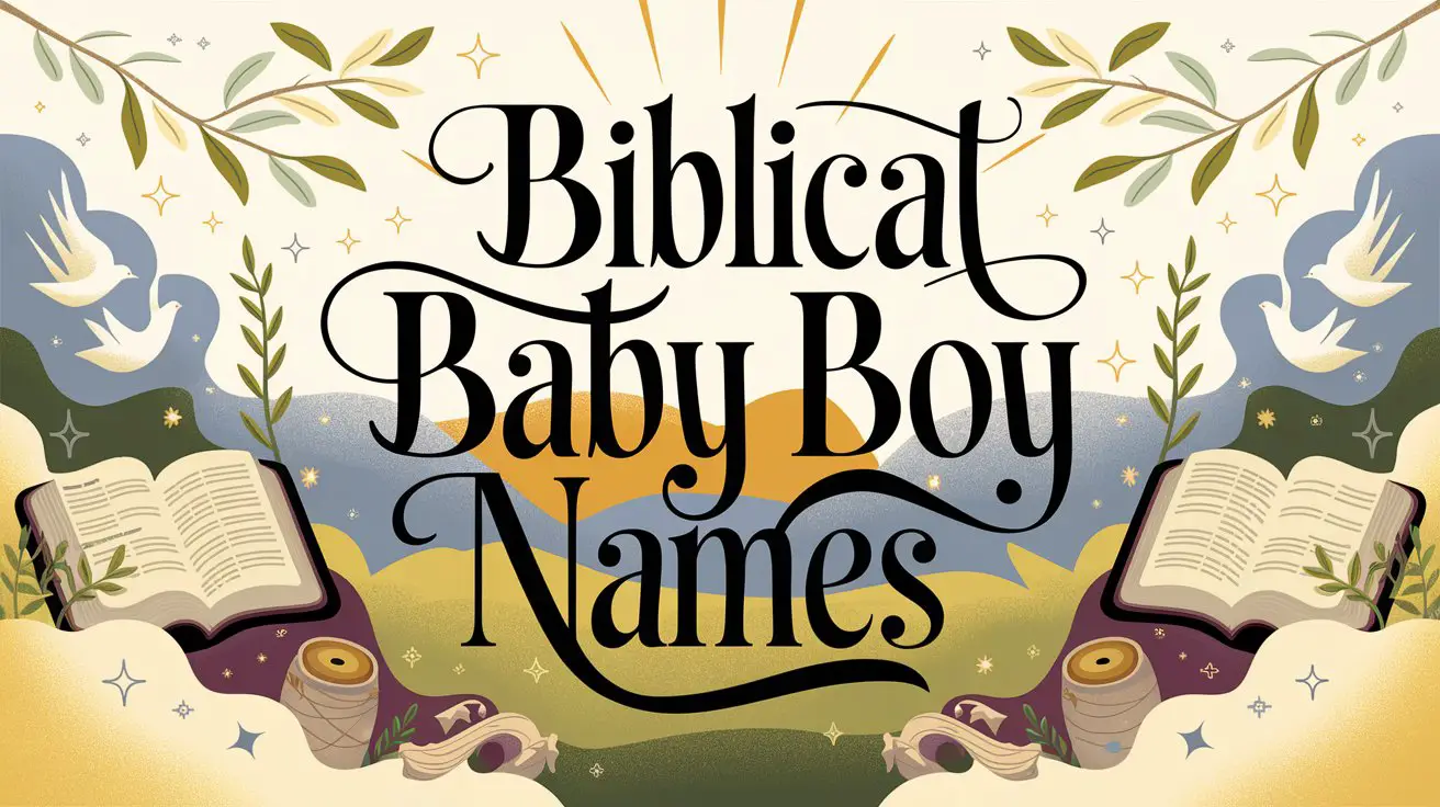 Biblical Baby Boy Names