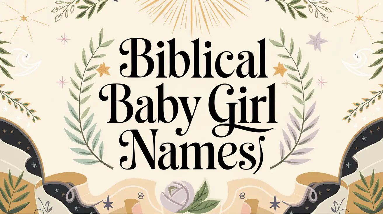 Biblical Baby Girl Names