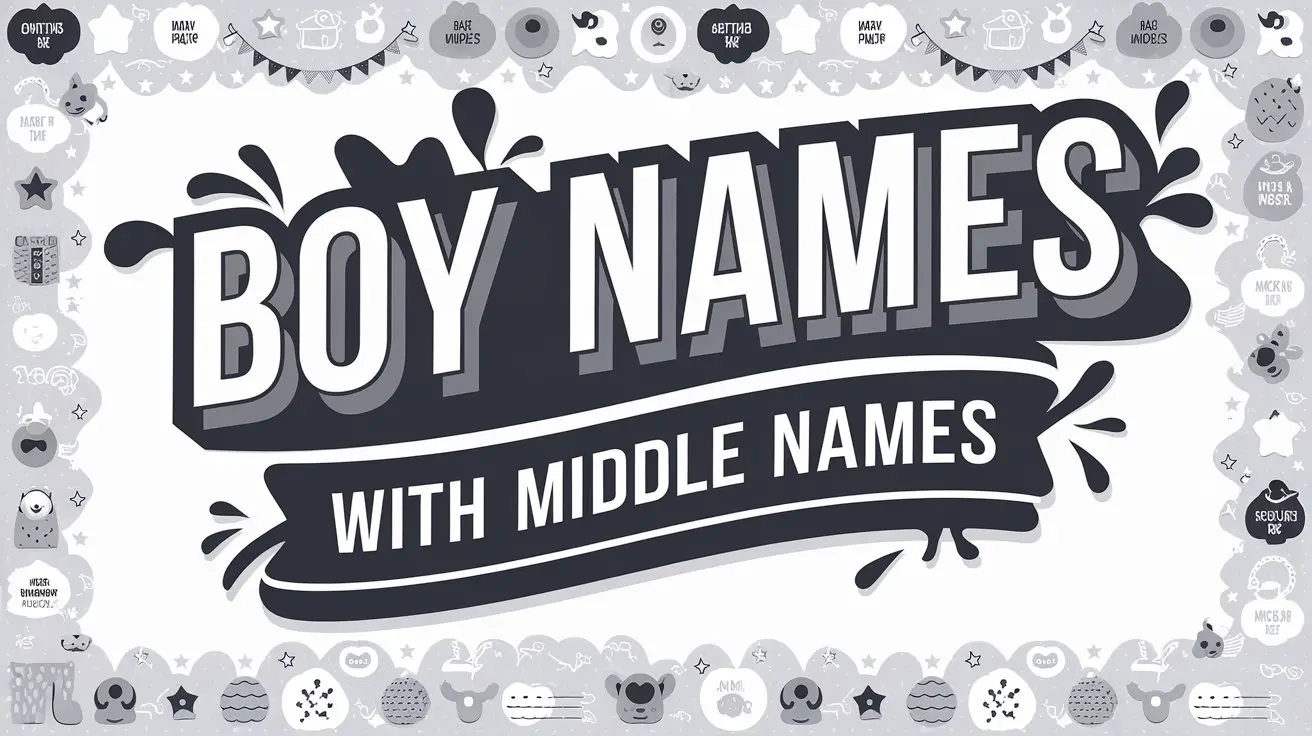 Boy Names with Middle Names