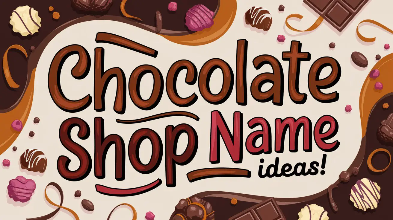 Chocolate Shop Name Ideas