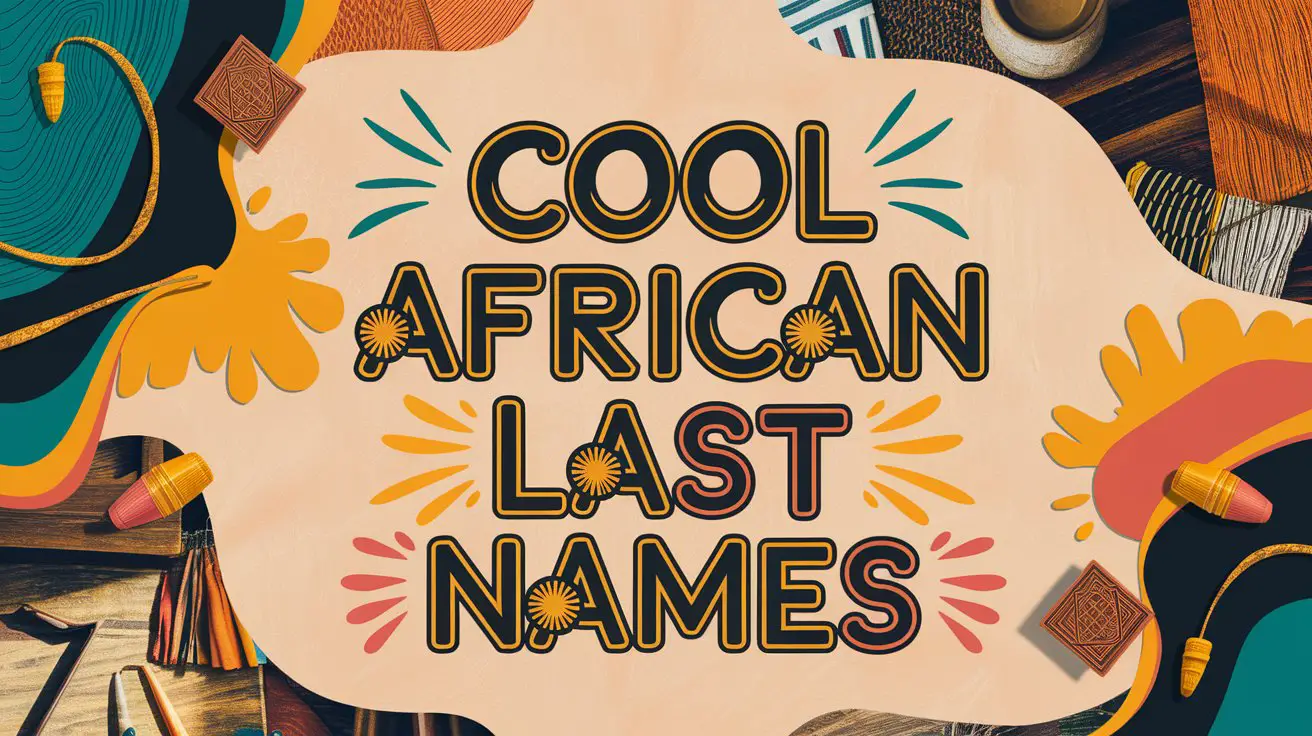 Cool African Last Names