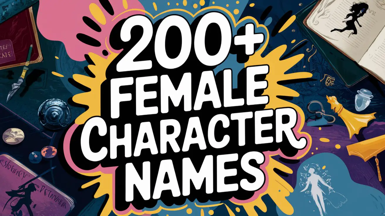Cool Female Character Names