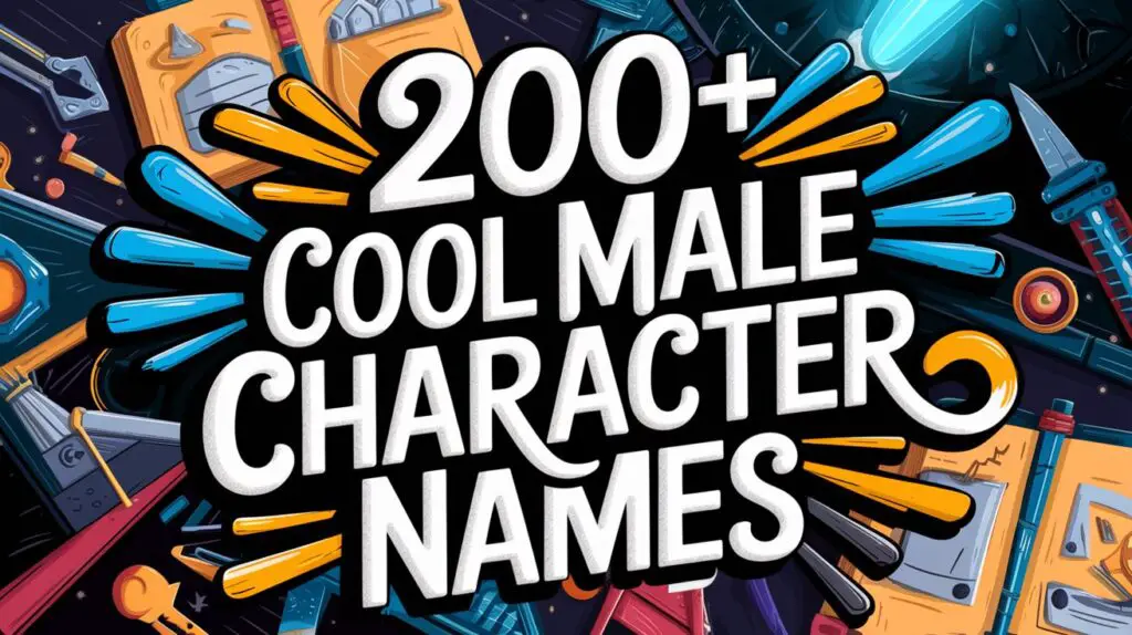 Cool Male Character Names (200+ Epic Options With Meanings)