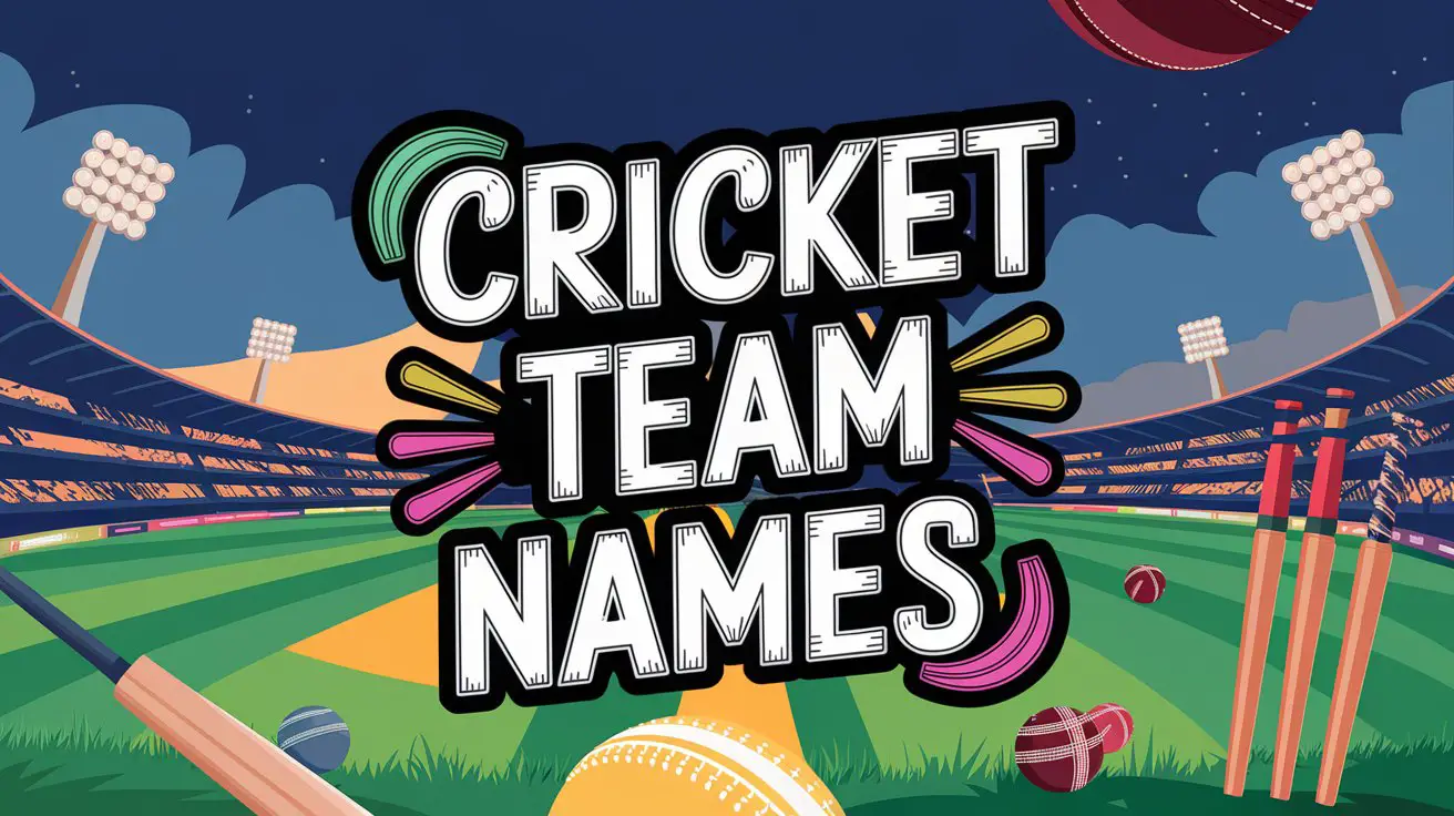 Cricket Team Names