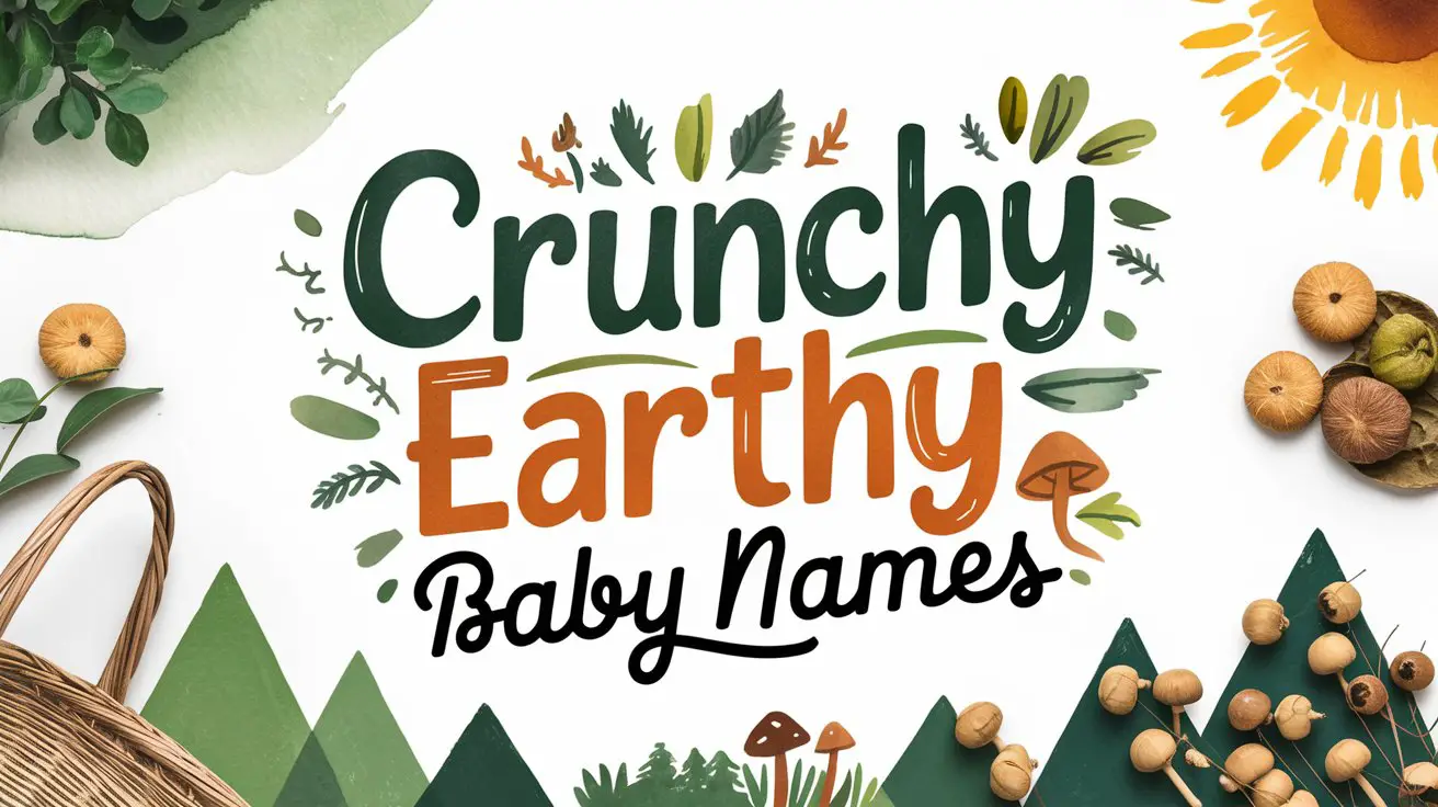 Crunchy Earthy Baby Names