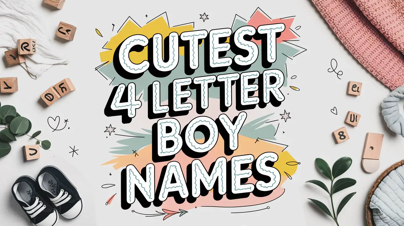Cutest 4 Letter Boy Names