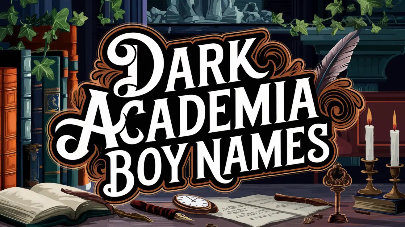 Dark Academia Boy Names