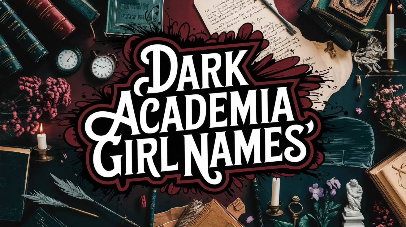 Dark Academia Girl Names