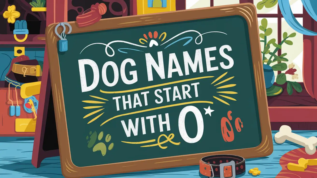 Dog Names That Start With O