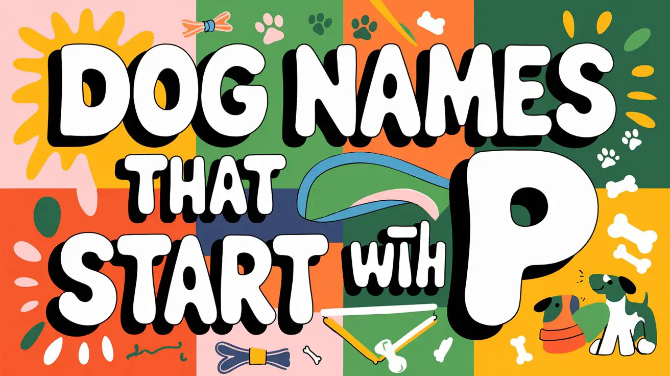 Dog Names That Start With P