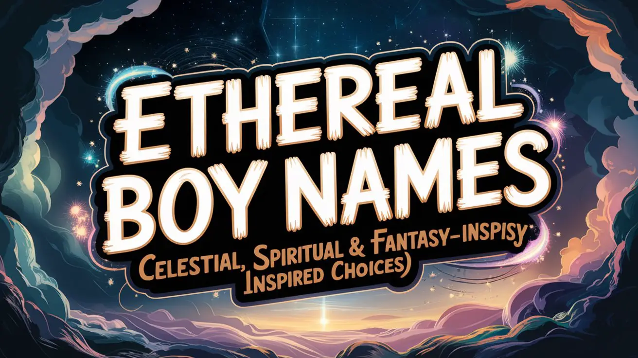 Ethereal Boy Names (Celestial, Spiritual & Fantasy-Inspired Choices)