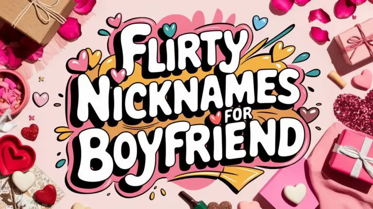 Flirty Nicknames for Boyfriend (200+ Romantic & Playful Names)
